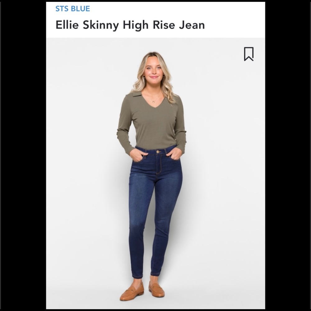 Like New STS blue Dark Wash Jeans